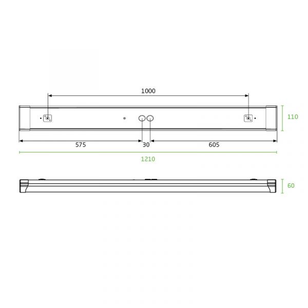 PINTA-ASENNUSVALAISIN ELIFE MINIKOTILOISTE IP54 25W 840