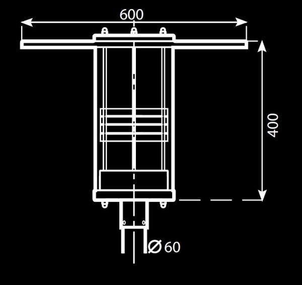 TAAJAMAVALAISIN TALAS LED TALAS LED-DA44W.HA-5000LM-IP44