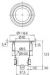 MAAVALAISIN HOLM IP65 GU10 GLFR RST
