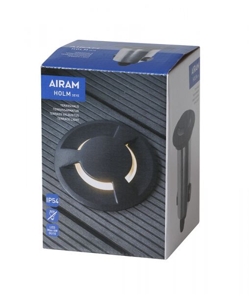 MAAVALAISIN HOLM 3EYE IP65 GU10 GLFR ANT