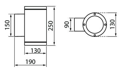 SEINÄVAL ULKO BLITZ M DOUBLE IP65 31W/840 74D GLC ANT