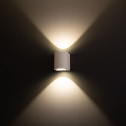 SEINÄ/KATTOVALAISIN ULKO DIVA 2X5W LED VALKOINEN 3K