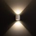 SEINÄ/KATTOVALAISIN ULKO DIVA 2X5W LED VALKOINEN 3K