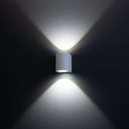 SEINÄ/KATTOVALAISIN ULKO DIVA 2X5W LED VALKOINEN 4K
