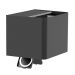 SEINÄVALAISIN ULKO SLC SHADOW 2XSCHUKO 2X5W 3CCT IP65/IP54