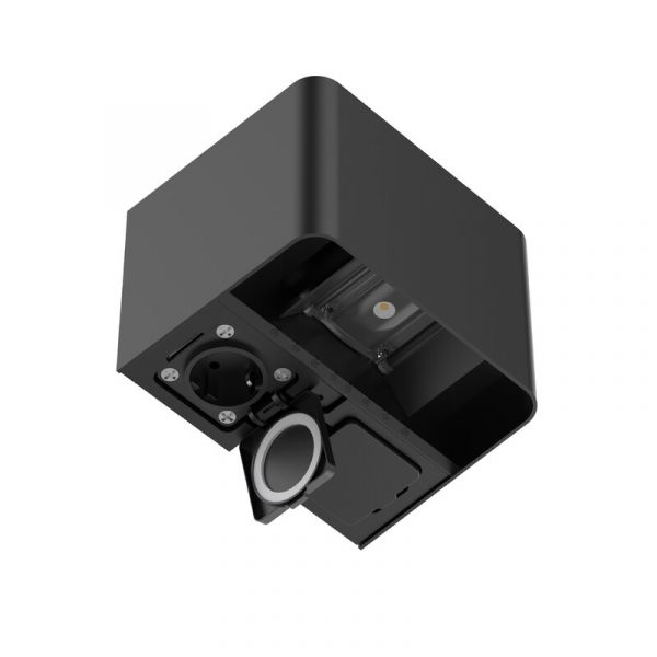 SEINÄVALAISIN ULKO SLC SHADOW 2XSCHUKO 2X5W 3CCT IP65/IP54