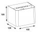 SEINÄVALAISIN ULKO SLC SHADOW 2XSCHUKO 2X5W 3CCT IP65/IP54
