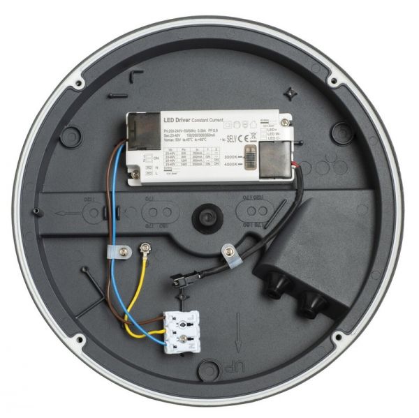 SEINÄ/KATTOVAL ULKO HALO IP65 14W 830/840 PCO ANT