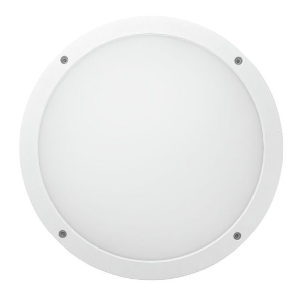 SEINÄ/KATTOVAL ULKO HALO IP65 14W 830/840 PCO WH