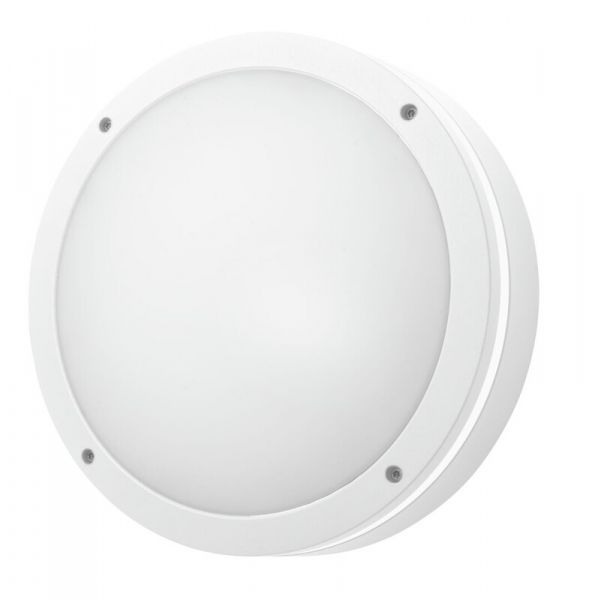 SEINÄ/KATTOVAL ULKO HALO IP65 14W 830/840 PCO WH