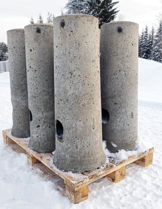 PYLVÄSJALUSTA LUJABETONI RBJ-2.5B (100-143MM. 1-5M)