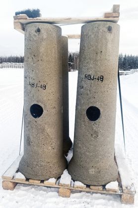PYLVÄSJALUSTA LUJABETONI RBJ-4B (100-143MM. 4-8M)