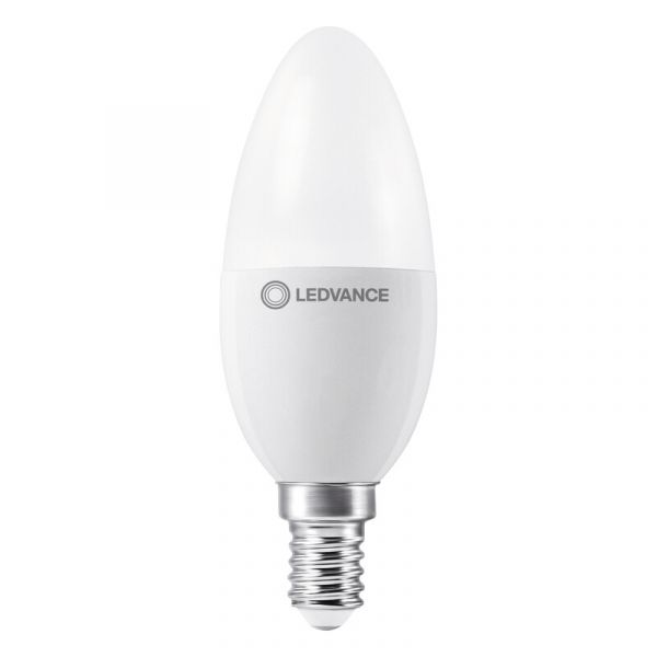 KOHDELAMPPU LEDVANCE CLB 4,9W/827 470LM E14 DIM OP