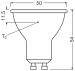 KOHDELAMPPU LEDVANCE PAR16 4W/940 350LM GU10 DIM 36