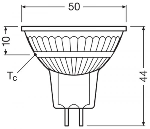 KOHDELAMPPU LEDVANCE MR16 2W/930 230LM GU5.3 DIM 36