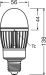LED-LAMPPU HQL LEDVANCE HQL LED 14,5W/840 2000LM E27