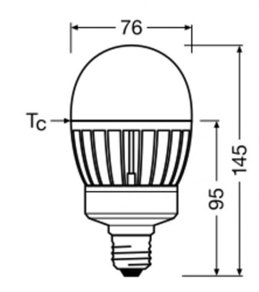 LED-LAMPPU HQL LEDVANCE HQL LED 21,5W/840 3000LM E27