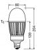 LED-LAMPPU HQL LEDVANCE HQL LED 41W/840 6000LM E27