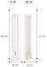 LED-PISTOKANTALAMPPU COREPRO 2G11 830 18W=8W PLL 4P HF