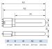 LED-PISTOKANTALAMPPU COREPRO 2G11 840 18W=8W PLL 4P HF