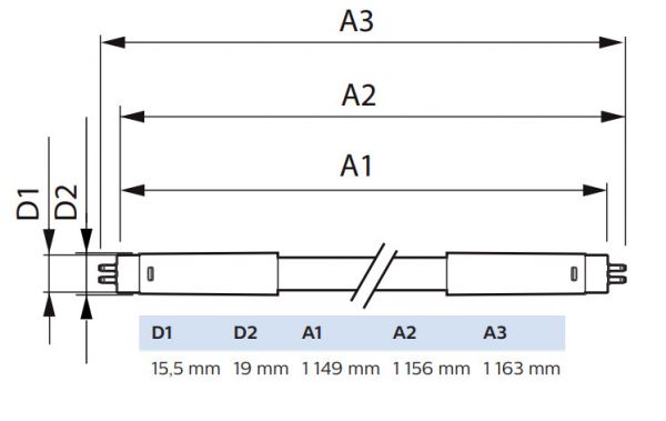 LED-VALOPUTKI T5 MASTER HF 1200MM HO 26W 840 T5 OE