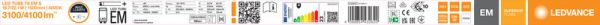 LED-VALOPUTKI T8 LEDVANCE T8 EM S 1500 22W/840 4100LM ML
