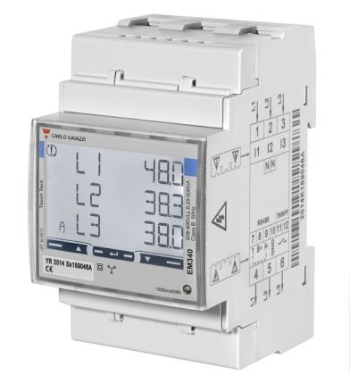ENERGIAMITTARI CARLO GAVAZZI EM340 3V 65A LK B 3-DIN M1