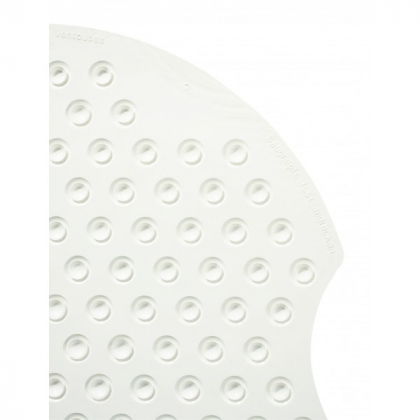 Suihkumatto liukumaton Ridder Tecno+ Ø 55 cm, valkoinen