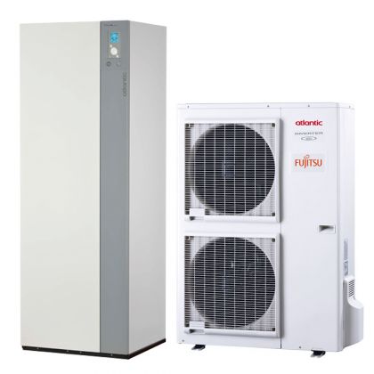 Ilmavesilämpöpumppu Atlantic Alféa Excellia DUO 11kW sisä- ja ulkoyksikkö