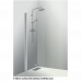 Shower panel B, movable, hinged, clear 195 cm ht