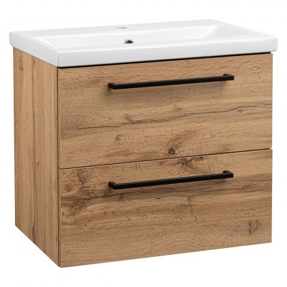 Allaskaappi altaalla Kiba ARKADIA 60 cm WT tammi