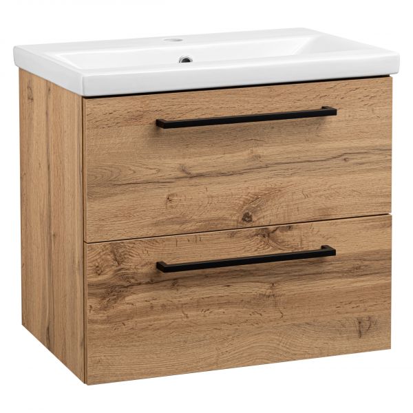 Allaskaappi altaalla Kiba ARKADIA 60 cm WT tammi