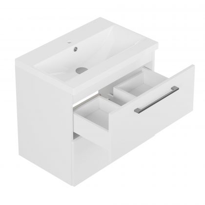 Allaskaappi altaalla Kiba ARKADIA 60 cm valkoinen