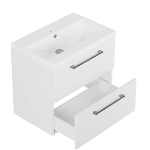 Allaskaappi altaalla Kiba ARKADIA 60 cm valkoinen