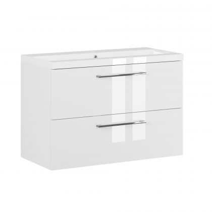 Allaskaappi altaalla Kiba ARKADIA 80 cm valkoinen