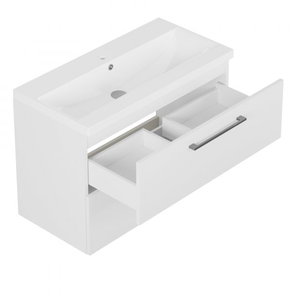 Allaskaappi altaalla Kiba ARKADIA 80 cm valkoinen