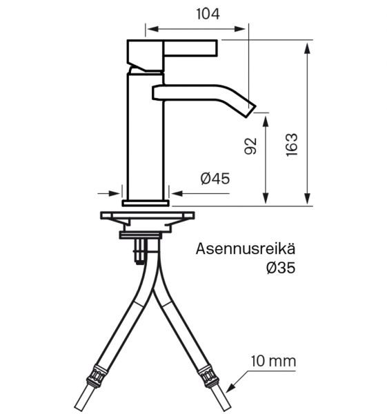 Pesuallashana Tapwell ARM071 kromi