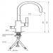 Keittiöhana Tapwell ARM184 messinki Pkv