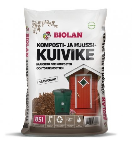 Biolan Komposti- ja Huussikuivike 40l-80l