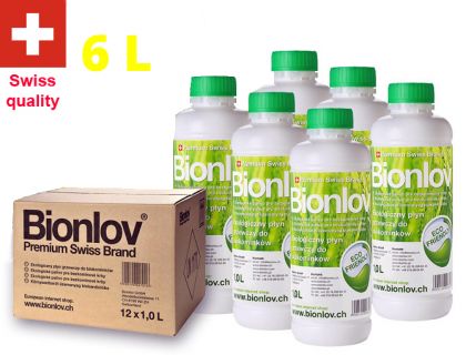 Bio Etanol for biofireplaces Bionlov Premium 6L