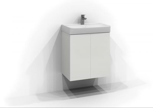 Allaskaappi Svedbergs Bloc 55x35cm, valkoinen