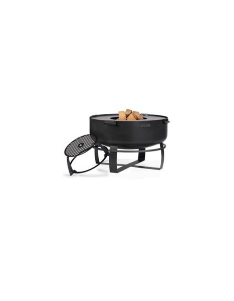 Garden Fire Bowl SET- VIKING XXL 80 cm Grill Plate and Grill Grate