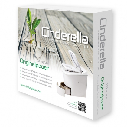 Suojapussipaketti - Cinderella 500kpl