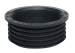 KUMILIITOS FALUPLAST 123/110 MM MUSTA