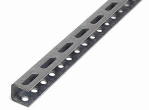 U-KATTOKISKO ZN NOVIPRO 30X30X2 MM, 1M pituus