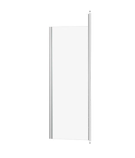 Shower panel D, fixed, straight, clear 195 cm ht, 50,60,70,80 w