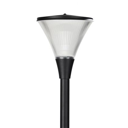 Pihapiirivalaisin Ensto Aaria AA01M IP44 60W E27 AC C MUSTA