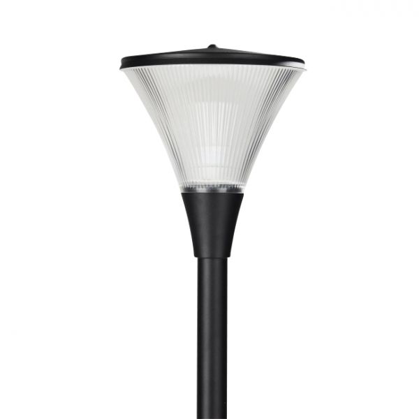 Pihapiirivalaisin Ensto Aaria AA01M IP44 60W E27 AC C MUSTA