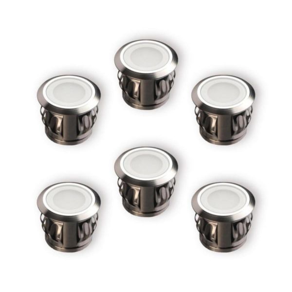 Yleisvalaisin Ensto uppo Deck LED setti EUDL6 SET IP44 LED 4W/830