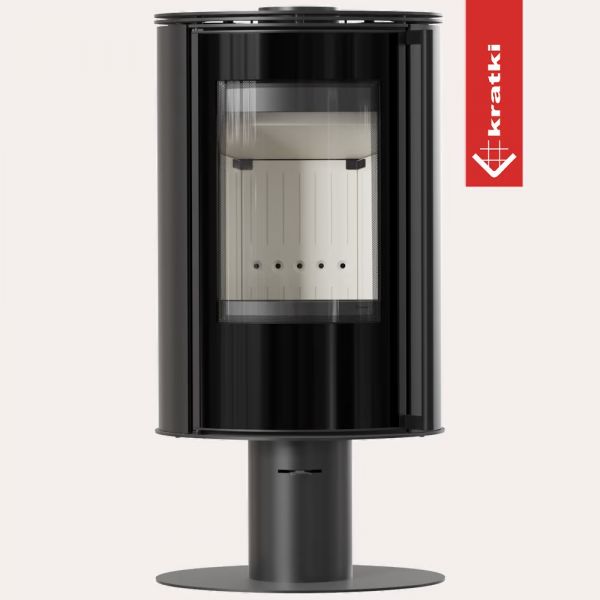 Puutakka jalallinen Kratki ERIK 5,5Kw, Ø 150